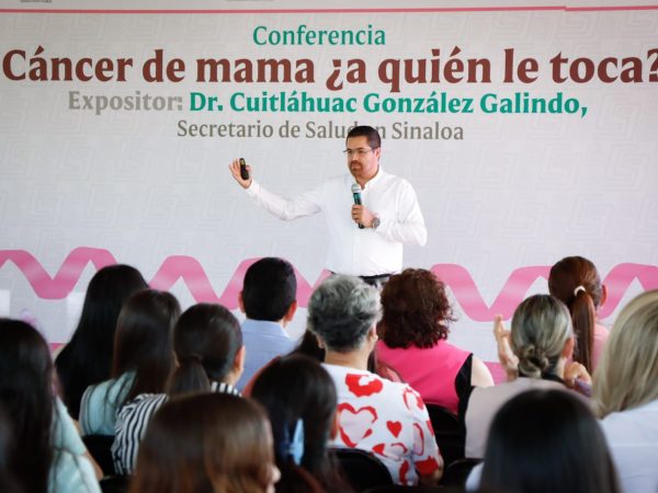 COBAES promueve la sensibilización sobre la detección oportuna del cáncer de mama